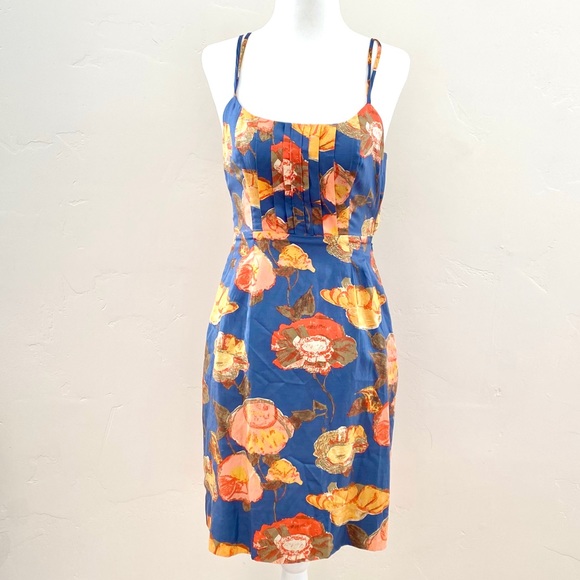 Anthropologie Dresses & Skirts - Anthropologie Maeve peony print open back dress
